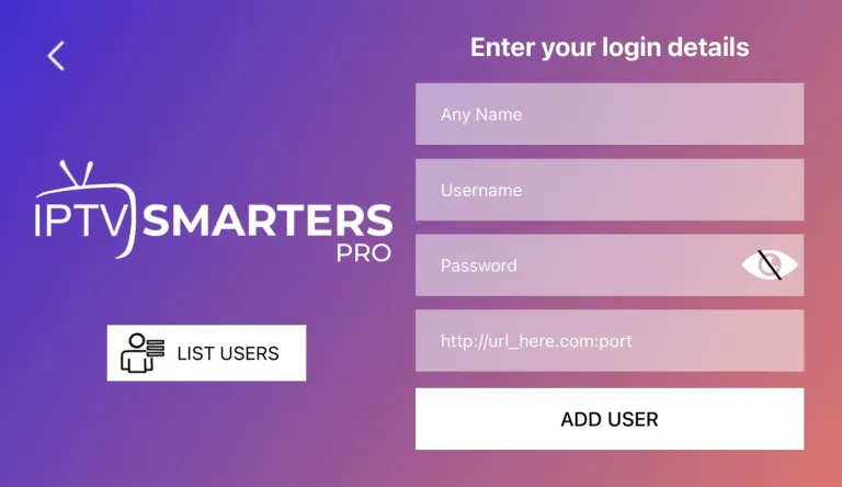 IPTV Smarters Pro subscription
